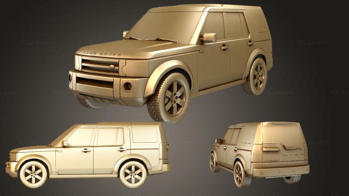 Автомобили и транспорт (Открытие 3, CARS_1273) 3D модель для ЧПУ станка